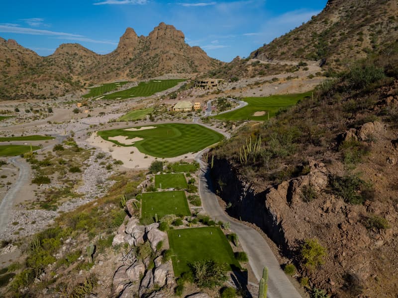 Hoyo 9 en Campo de Golf TPC Danzante Bay Loreto