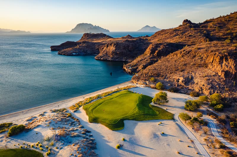 Hoyo 13 en Danzante Bay Loreto