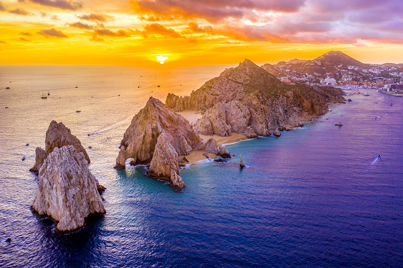 Cabo San Lucas Mexico Aerial view