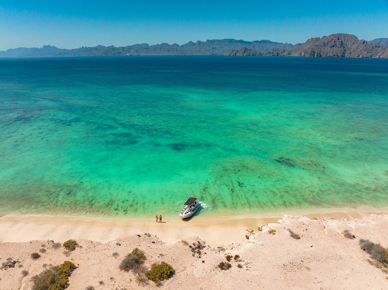 isla del carmen en parque nacional bahía de loreto, bcs