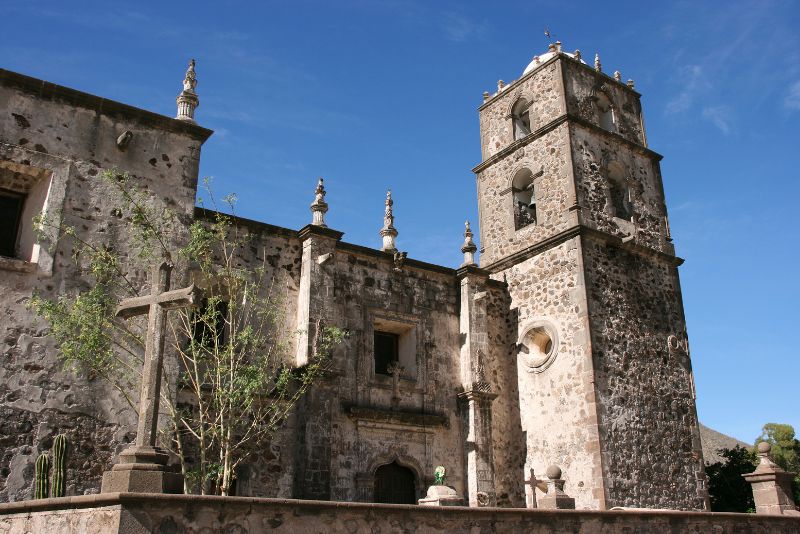 san javier mission near loreto baja california sur
