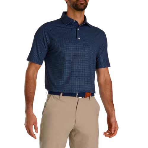 FootJoy Men's Dot Geo Print Lisle