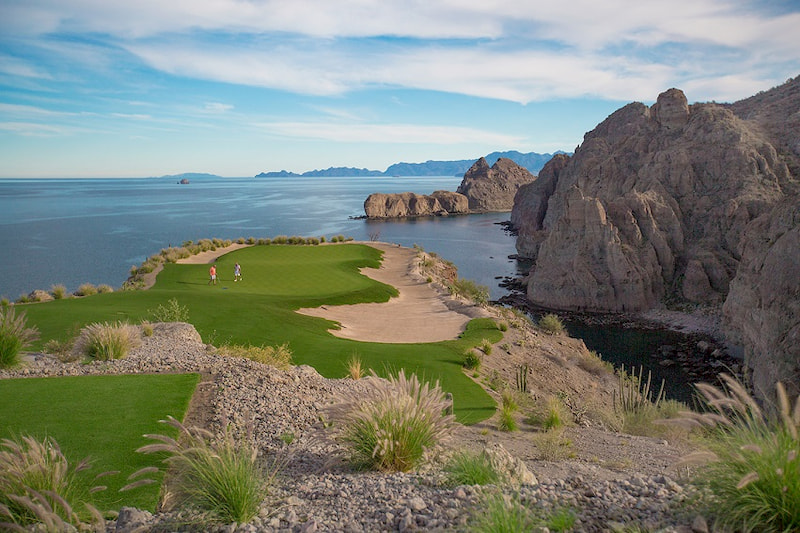 par 3 17th hole at TPC Danzante Bay