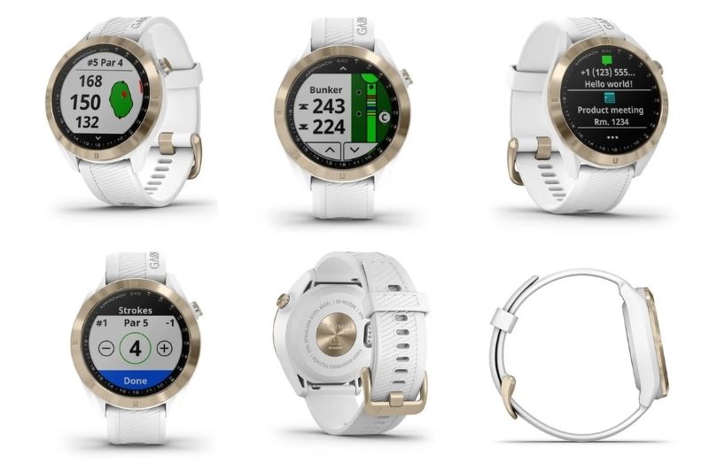 golf gift ideas Approach® S40 Light Gold with White Band