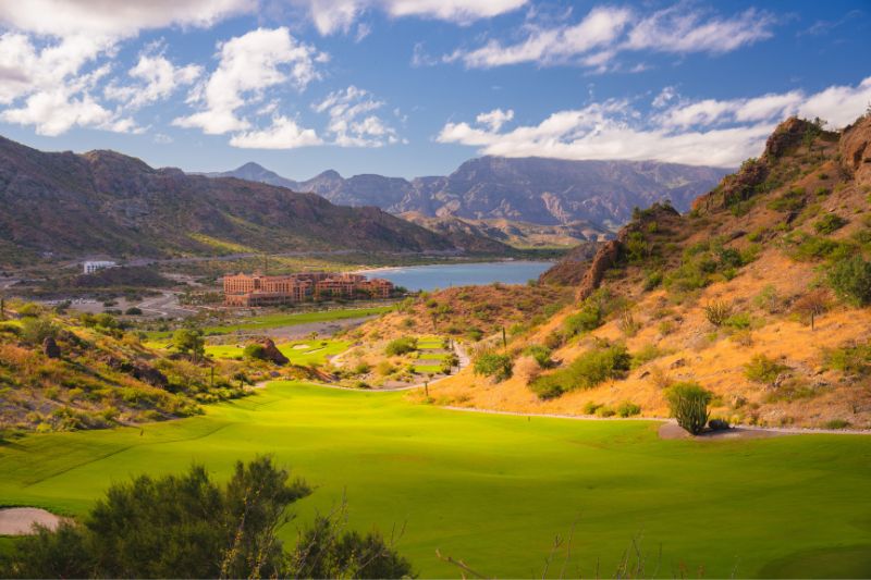family golf course tpc danzante bay in loreto baja mexico