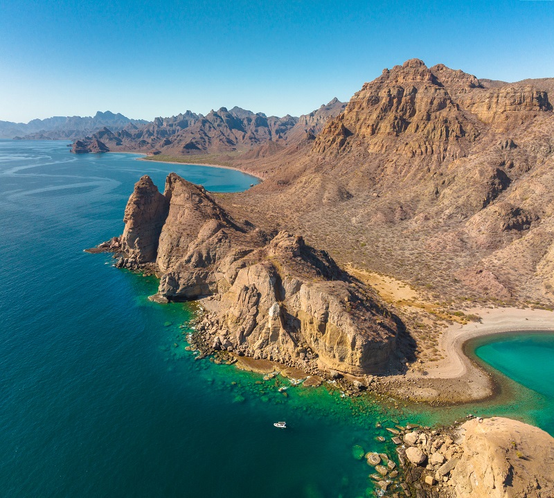Isla Danzante en Parque Nacional Bahía de Loreto