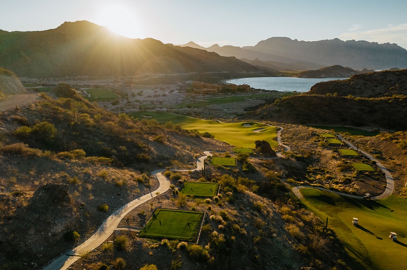 Vista Panorámica de Villa del Palmar Loreto y TPC Danzante Bay