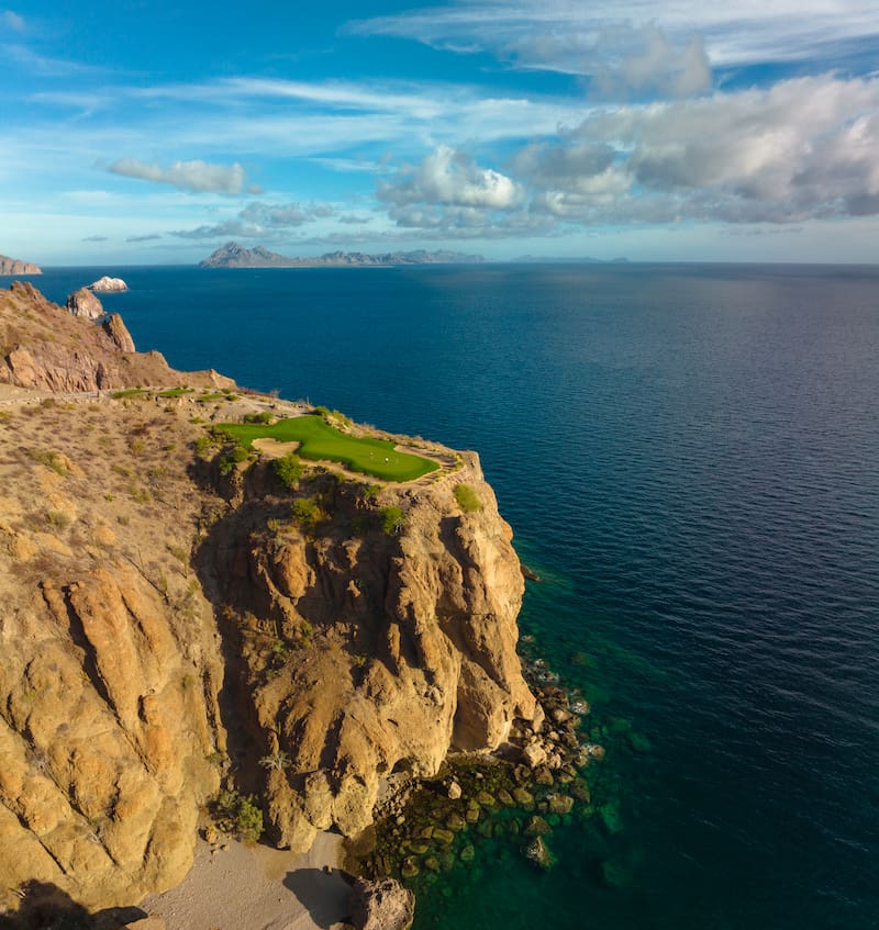 Danzante Bay's spectactular 17th hole - Loreto Mexico