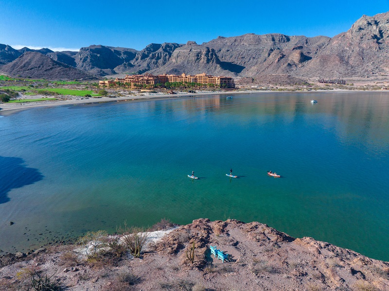 villa del palmar loreto surrounded by beautiful sierra de la giganta mountains