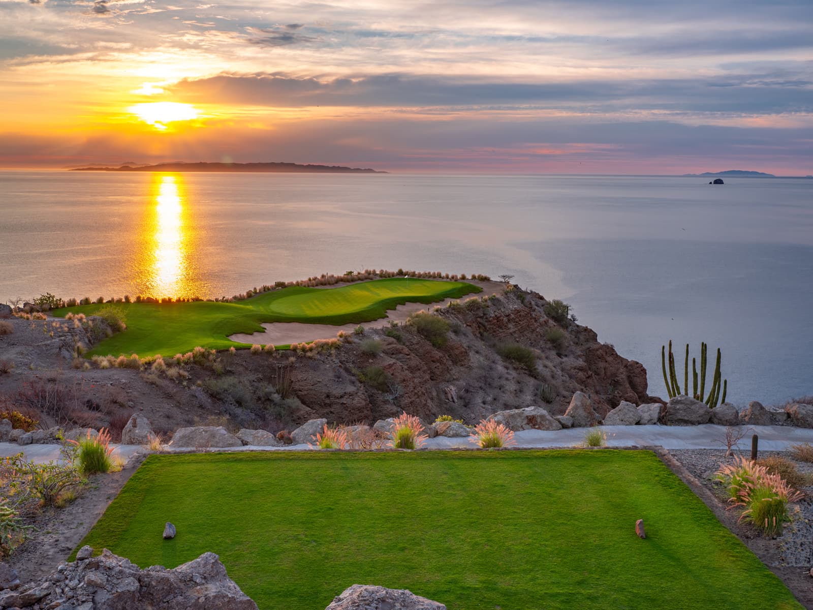 Hoyo 17 en TPC Danzante Bay Loreto BCS