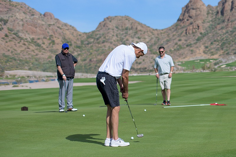 Golf buddies trip - golf game