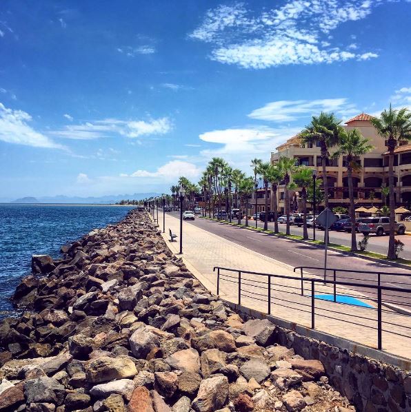 Malecon en Loreto Baja Sur