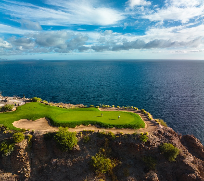 par-3 17th hole at TPC Danzante Bay