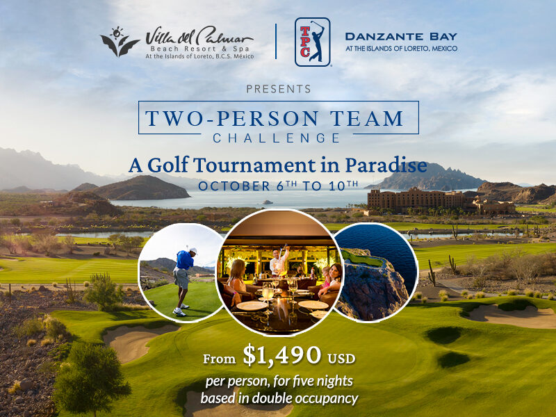 Two-person Team Challenge Golf Tournament in Loreto Mexico